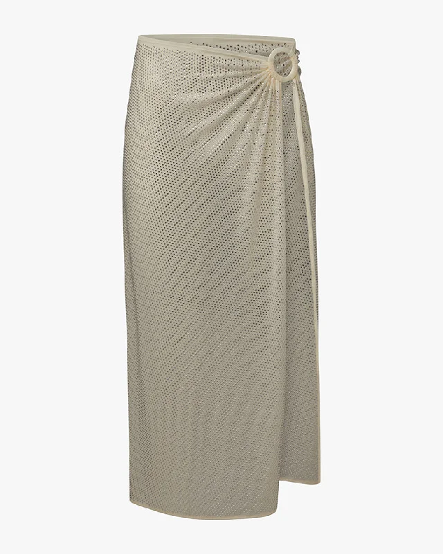 O-ring Midi Skirt