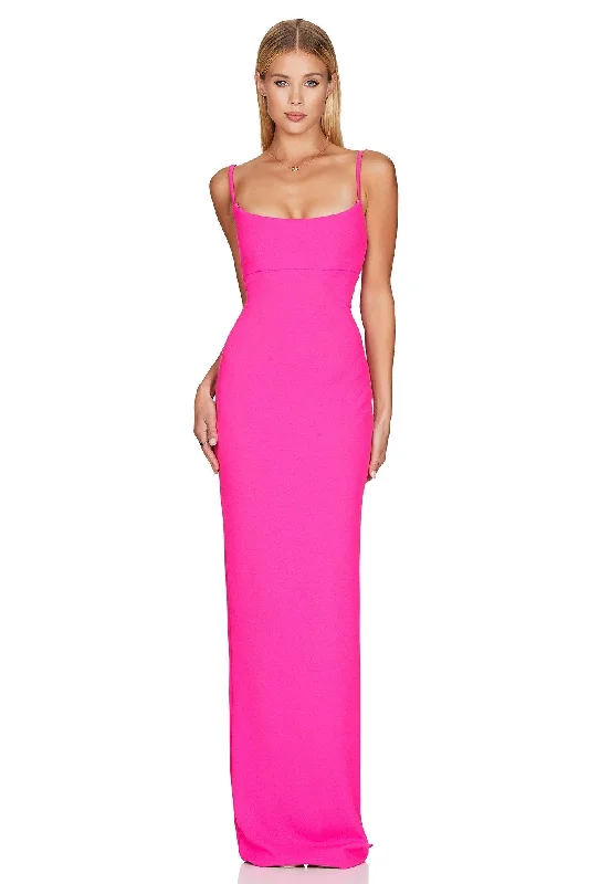 Nookie Bailey Maxi Dress - Neon Pink