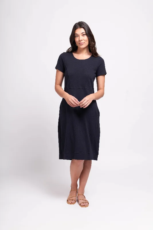 Short Sleeve Round Neck Dress