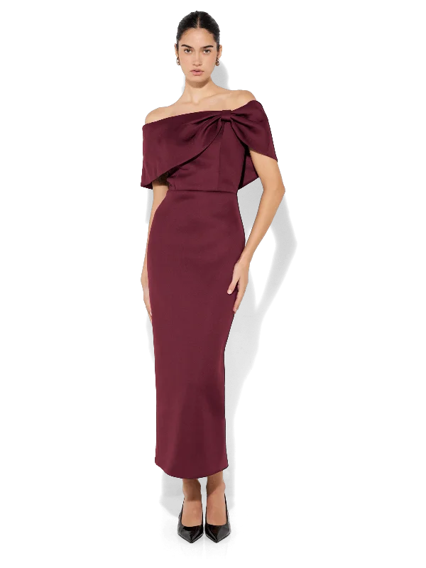 Finlay Merlot Cocktail Dress