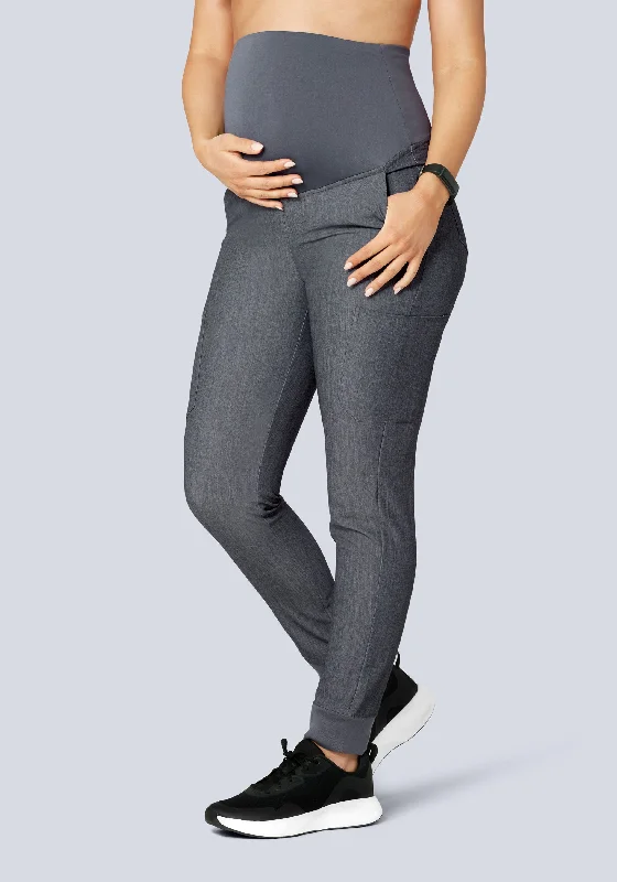 Maternity Joggers Gray